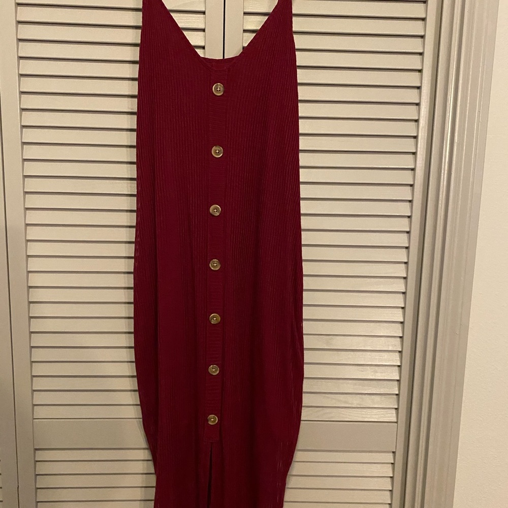 Maroon dress